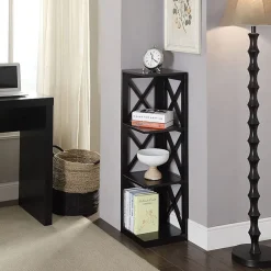 Oxford 3-Tier Corner Bookcase