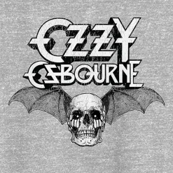 Ozzy Ozbourne Mens Crew Neck Short Sleeve Classic Fit Big and Tall Graphic T-Shirt