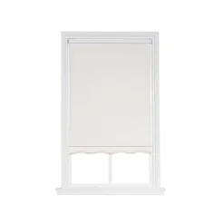 Paige Cut-To-Width Cordless Blackout Fringed Roller Shade