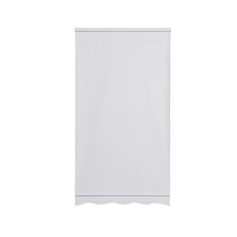 Paige Cut-To-Width Cordless Blackout Fringed Roller Shade