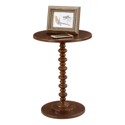 Palm Spindle End Table