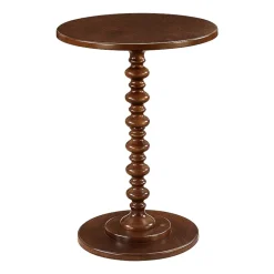 Palm Spindle End Table