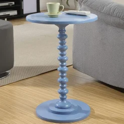 Palm Spindle End Table