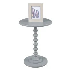 Palm Spindle End Table