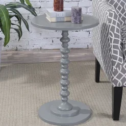 Palm Spindle End Table
