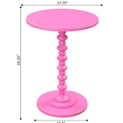 Palm Spindle End Table