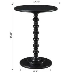 Palm Spindle End Table