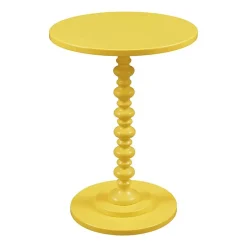 Palm Spindle End Table