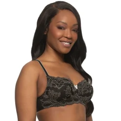 Paramour Lola Lace Demi Underwire Unlined Balconette Bra 125181