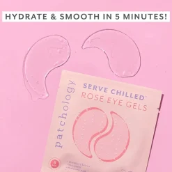 Patchology Serve Chilled Rose Eye Gels 5 Pair