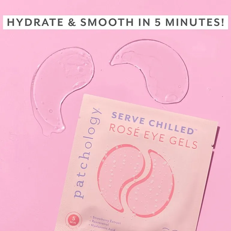 Patchology Serve Chilled Rose Eye Gels 5 Pair
