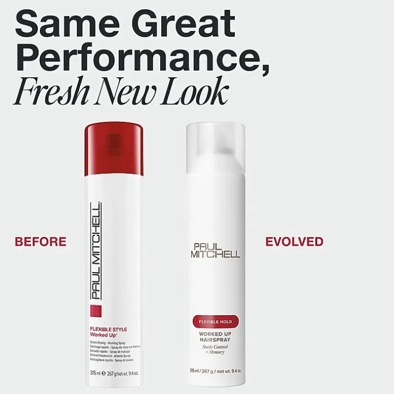 Paul Mitchell Worked Up Hair Spray 9.4 oz.