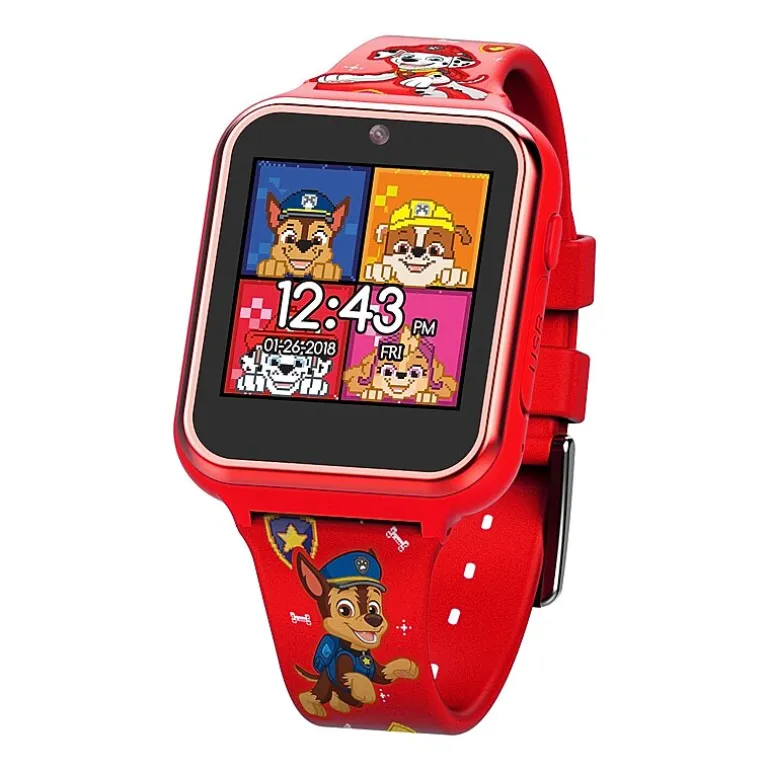 Paw Patrol Boys Red Smart Watch Paw4275jc