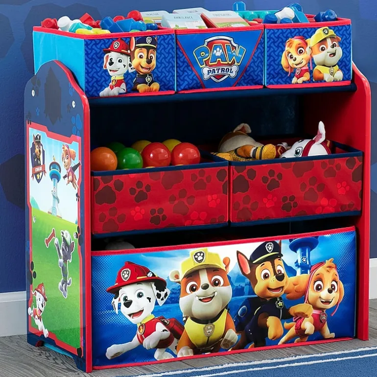 PAW Patrol Kids 6-Cubby Toy Organizer