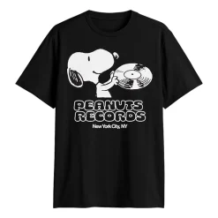 Peanuts Snoopy Mens Crew Neck Short Sleeve Classic Fit Peanuts Snoopy Big and Tall Graphic T-Shirt