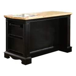 Pennington Kitchen Island with Granite Cutting Surface