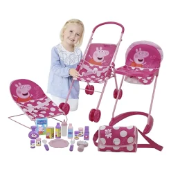 Peppa Pig Doll Sleep And Play Set