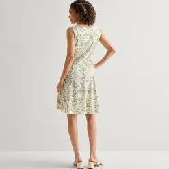 Perceptions Womens Leaf Jacket Dress