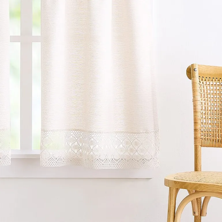 Peri Home Bahia 3-pc. Rod Pocket Kitchen Curtains & Drapes Window Set