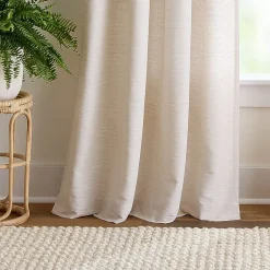 Peri Home Bahia Rod Pocket Light-Filtering Set of 2 Curtain Panel