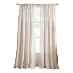 Peri Home Bahia Rod Pocket Light-Filtering Set of 2 Curtain Panel
