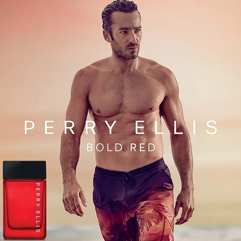 Perry Ellis Bold Red Eau De Toilette, 3.4 Oz