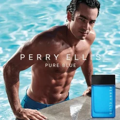 Perry Ellis Pure Blue Eau De Toilette, 3.4 Oz
