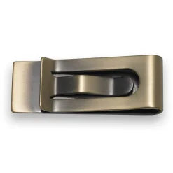 Personalized Antique Brass Dye Money Clip