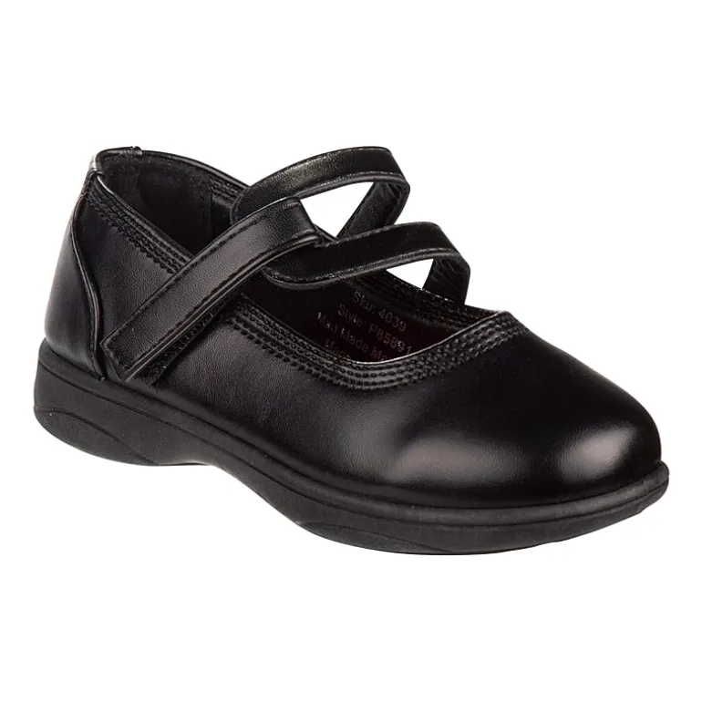 Petalia Little & Big Kid Girls Round Closed Toe Mary Jane Shoes
