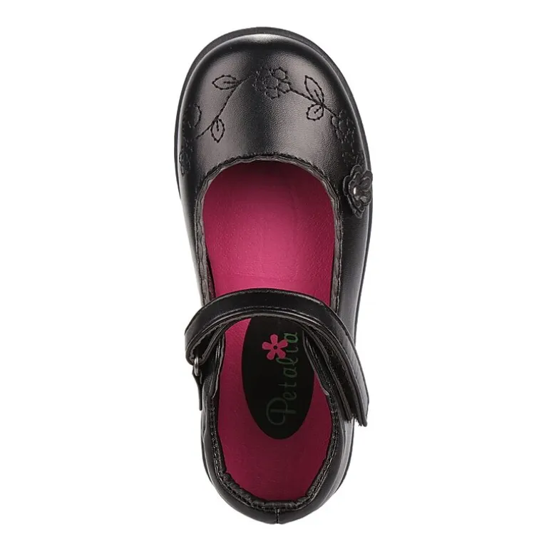 Petalia Little & Big Kid Girls Round Closed Toe Mary Jane Shoes