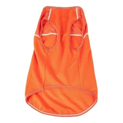 Pet Life ® Active 'Aero-Pawlse' Heathered Quick-Dry and 4-Way Stretch Performance Dog Tank Top T-Shirt
