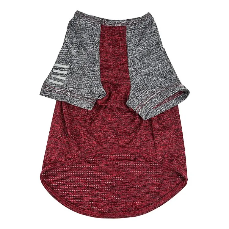 Pet Life ® Active 'Hybreed' 4-Way Stretch Two-Toned Performance Dog T-Shirt