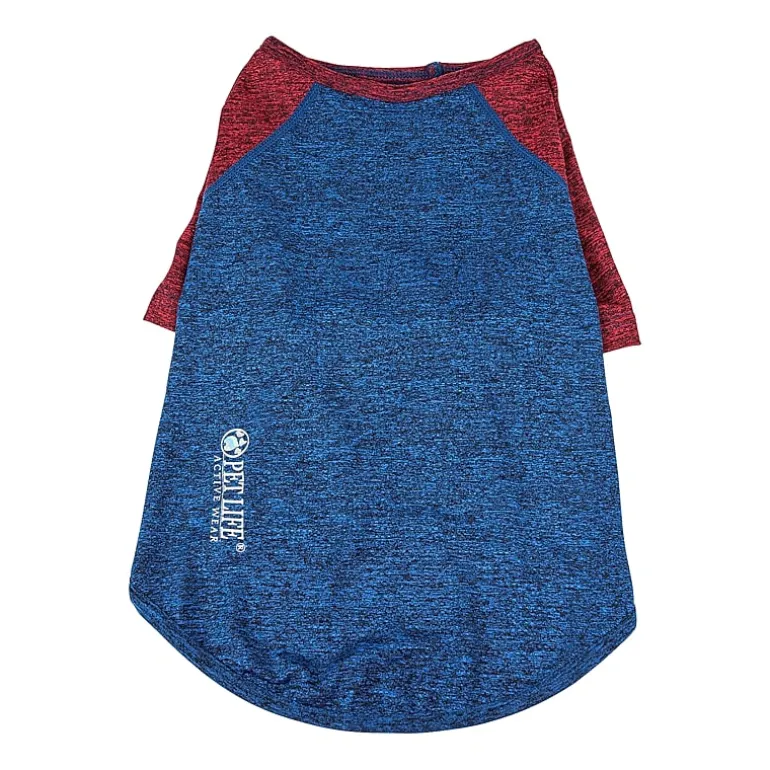 Pet Life ® Active 'Hybreed' 4-Way Stretch Two-Toned Performance Dog T-Shirt