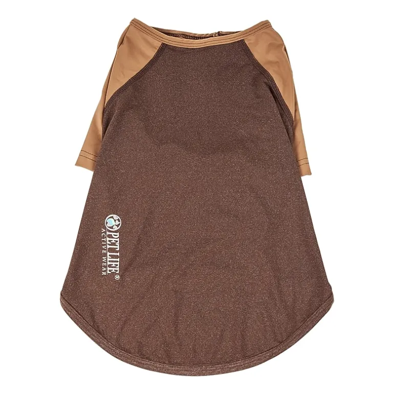 Pet Life ® Active 'Hybreed' 4-Way Stretch Two-Toned Performance Dog T-Shirt