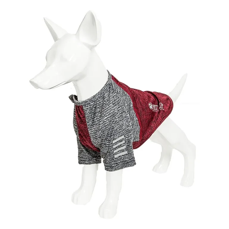 Pet Life ® Active 'Hybreed' 4-Way Stretch Two-Toned Performance Dog T-Shirt