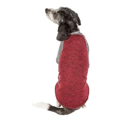 Pet Life ® Active 'Hybreed' 4-Way Stretch Two-Toned Performance Dog T-Shirt