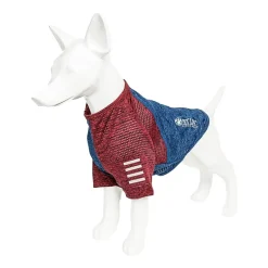 Pet Life ® Active 'Hybreed' 4-Way Stretch Two-Toned Performance Dog T-Shirt