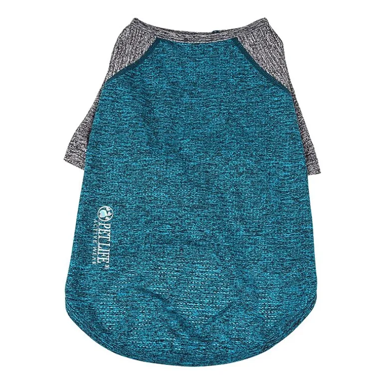 Pet Life ® Active 'Hybreed' 4-Way Stretch Two-Toned Performance Dog T-Shirt