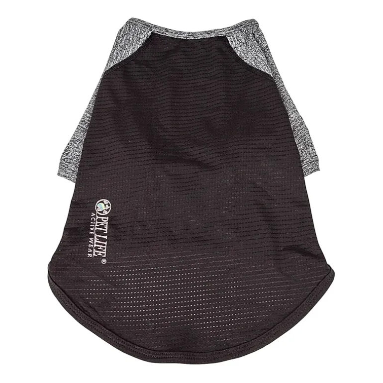 Pet Life ® Active 'Hybreed' 4-Way Stretch Two-Toned Performance Dog T-Shirt
