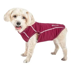 Pet Life ® Active 'Racerbark' 4-Way Stretch Performance Active Dog Tank Top T-Shirt