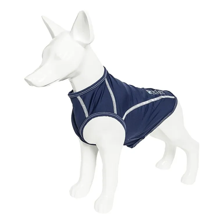 Pet Life ® Active 'Racerbark' 4-Way Stretch Performance Active Dog Tank Top T-Shirt