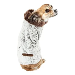 Pet Life ® Luxe 'Purrlage' Pelage Designer Fur Dog Coat Jacket