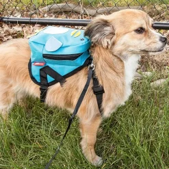 Pet Life Waggler Hobbler' Large-Pocketed Compartmental Animated Backpack Dog Harness