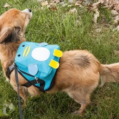 Pet Life Waggler Hobbler' Large-Pocketed Compartmental Animated Backpack Dog Harness
