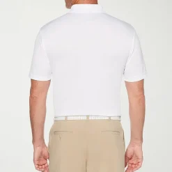 PGA TOUR Airflux Mens Short Sleeve Polo Shirt