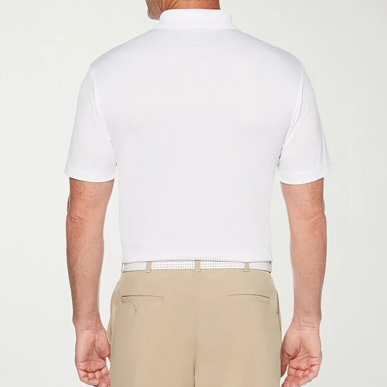 PGA TOUR Airflux Mens Short Sleeve Polo Shirt