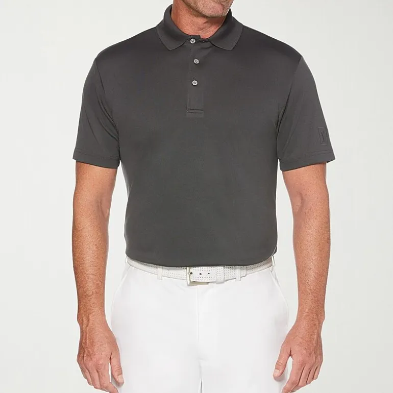 PGA TOUR Airflux Mens Short Sleeve Polo Shirt