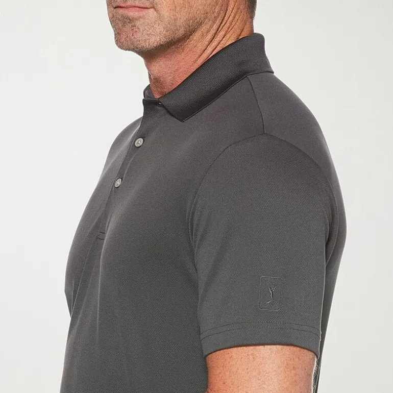 PGA TOUR Airflux Mens Short Sleeve Polo Shirt
