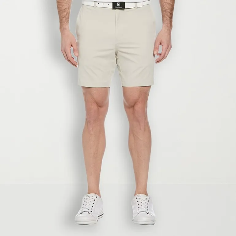 PGA TOUR Mens 7" Mid Rise Golf Short