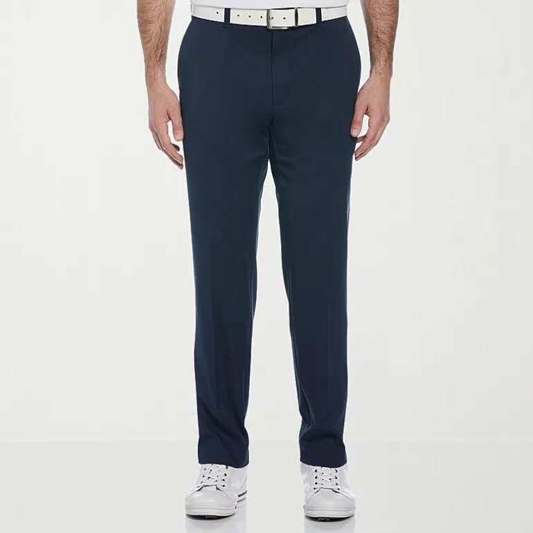 PGA TOUR Motionflux 360 Mens Comfort Waistband Moisture Wicking Straight Mid Rise Classic Fit Golf Pant